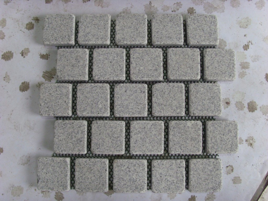 Granite Paving Cubes for Walkways Garden Paths and Outdoor Landscaping