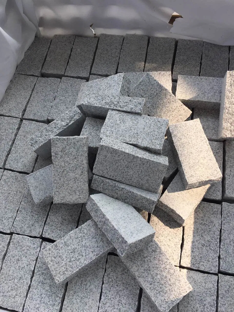 Granite Paving Cubes for Walkways Garden Paths and Outdoor Landscaping