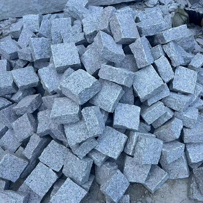 Natural Split G603 Grey Granite Cubes for Brick Pavers and Outdoor Paving