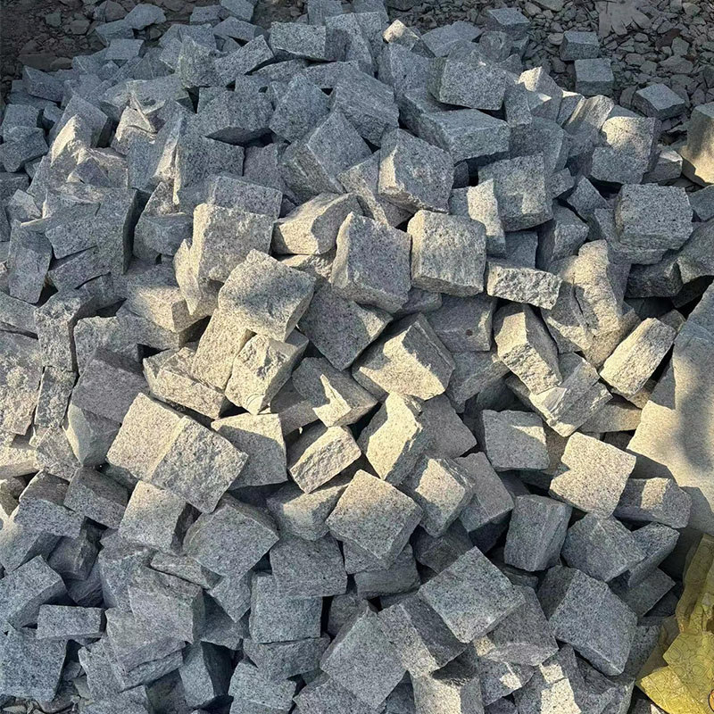 Natural Split G603 Grey Granite Cubes for Brick Pavers and Outdoor Paving