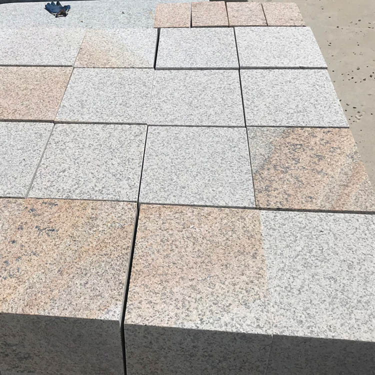 G682 Yellow Rusty Beige Granite Paving Stone for Outdoor Landscaping