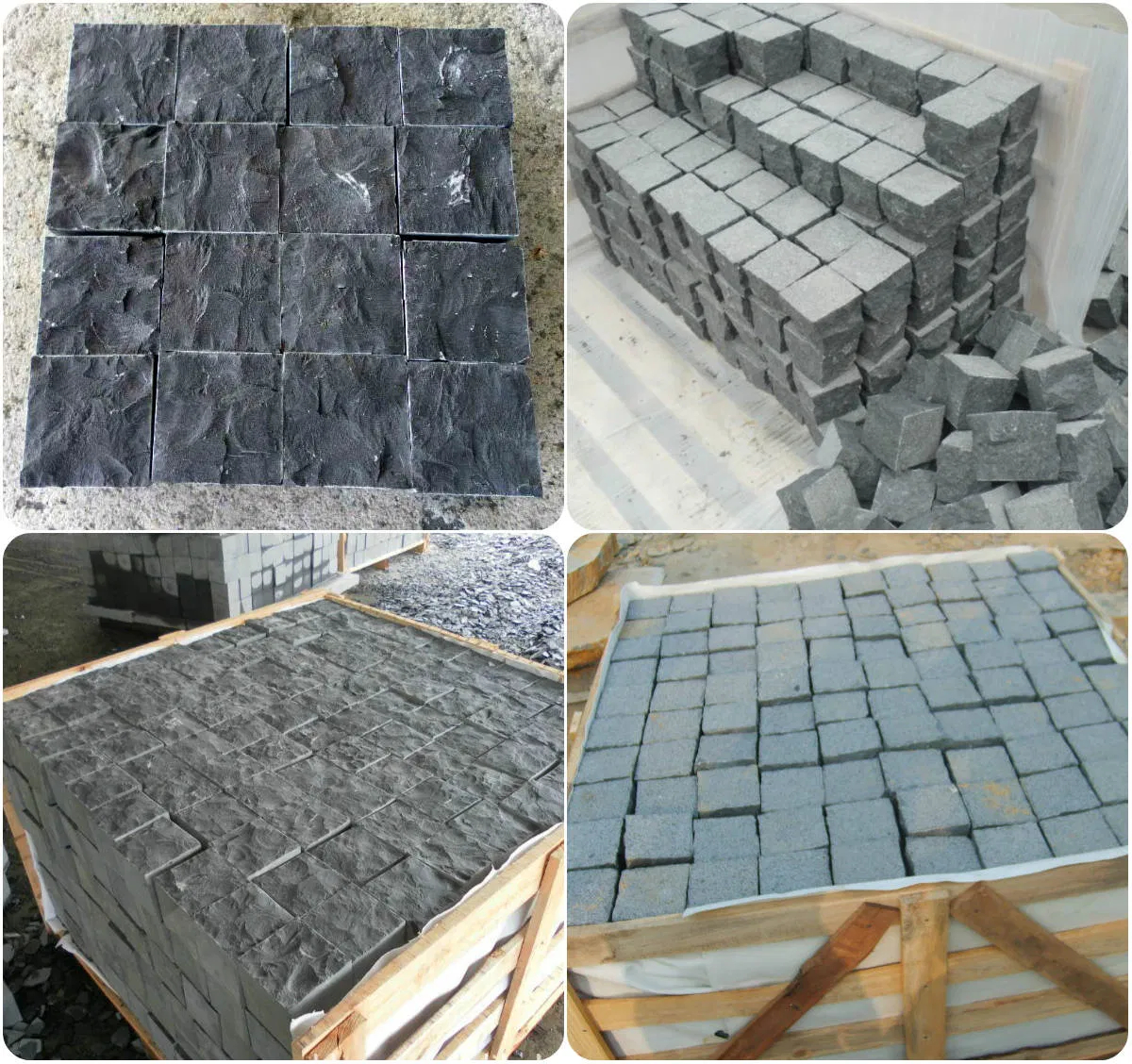 Natural Stone Paving Stones for Gardens Walkways and Landscape Projects