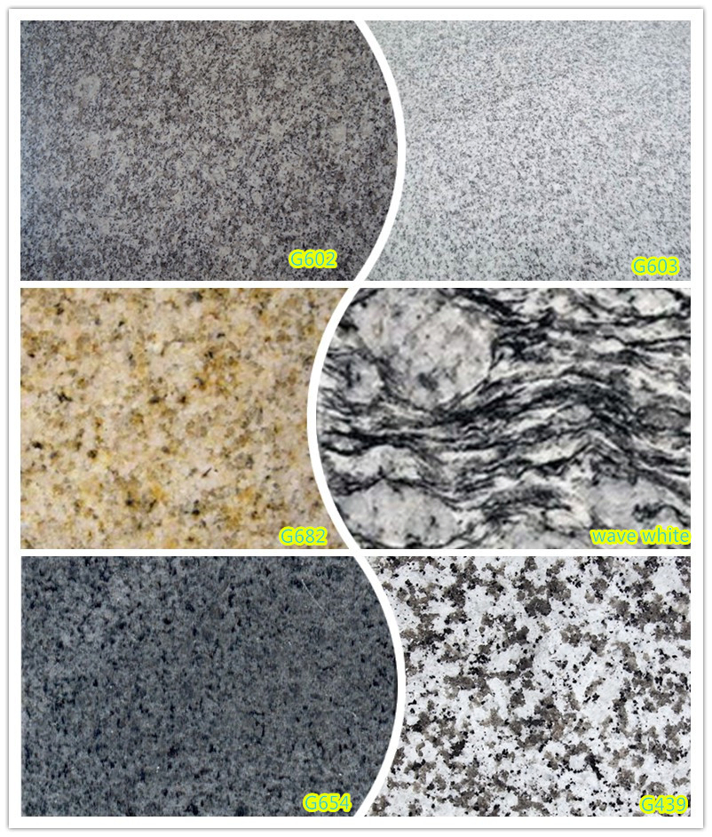 Natural Granite Slabs and Tiles for Flooring Wall and Stair Projects