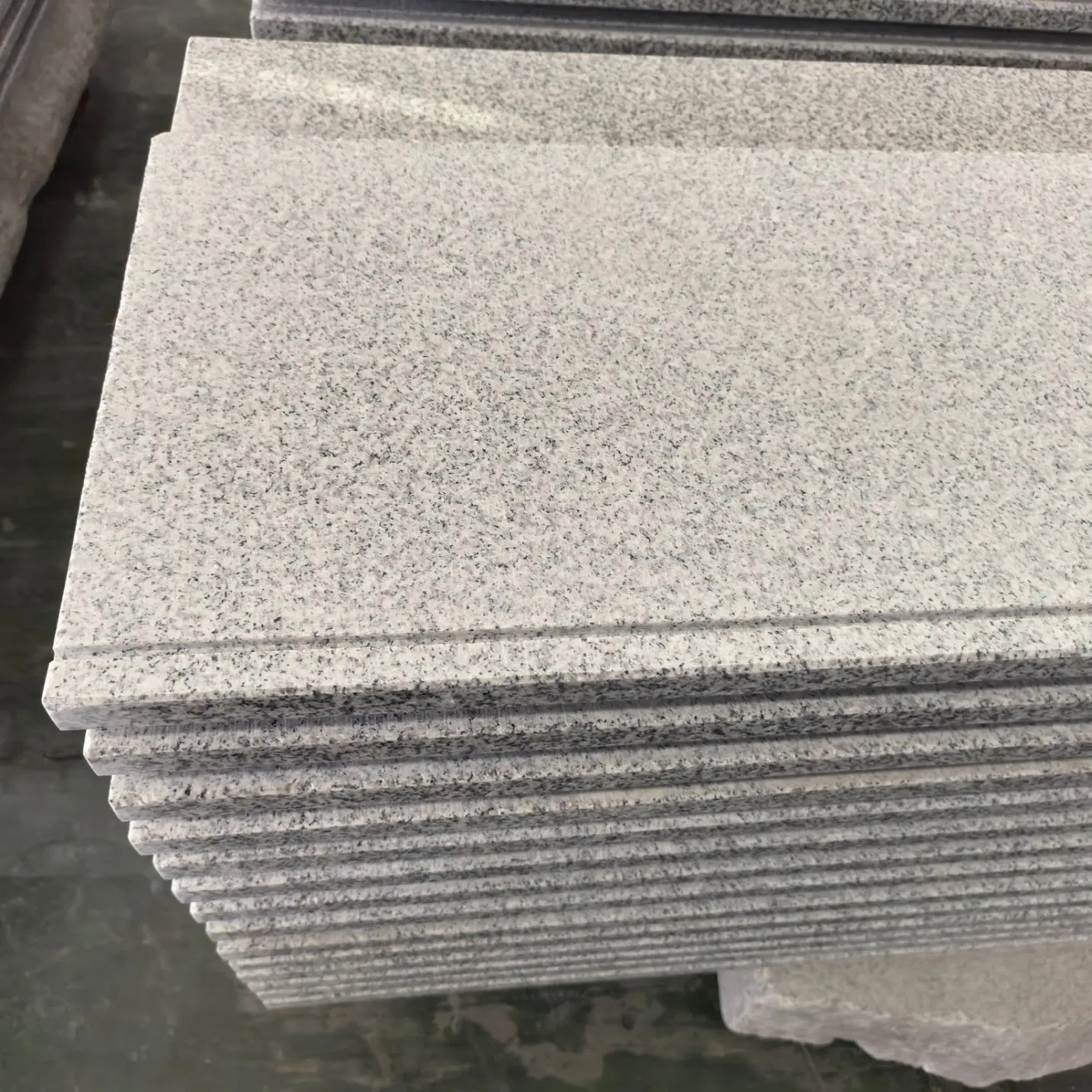 Polished Light Grey G603 Granite Window Sills