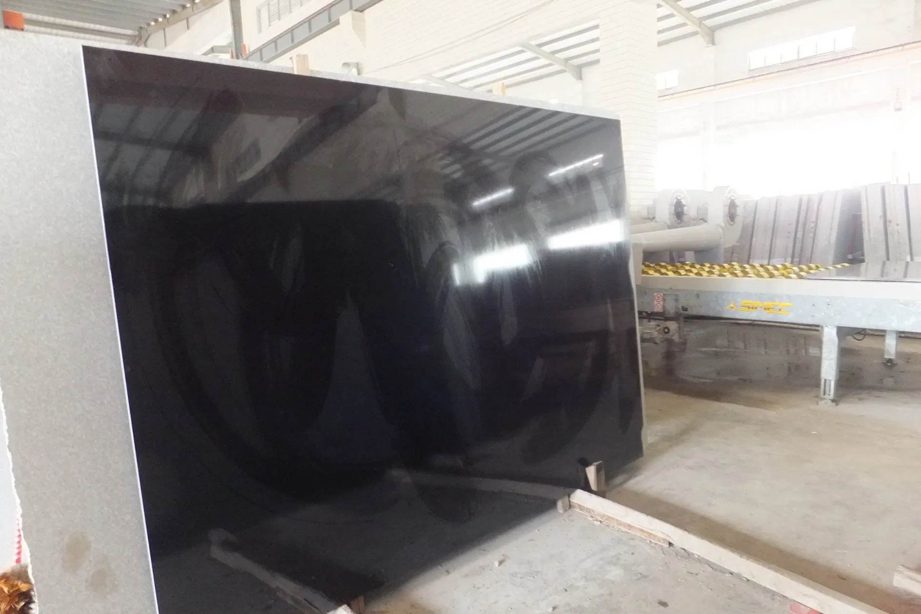 Shanxi Black Granite Gangsaw Big Slabs