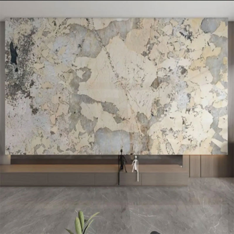 Bookmatched White Onyx Marble Slabs for Backlit Interior Design