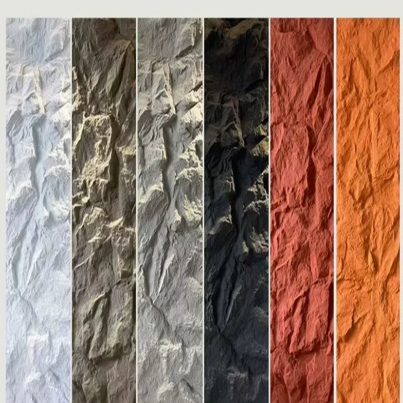 PU Faux Rock Culture Stone Wall Panel