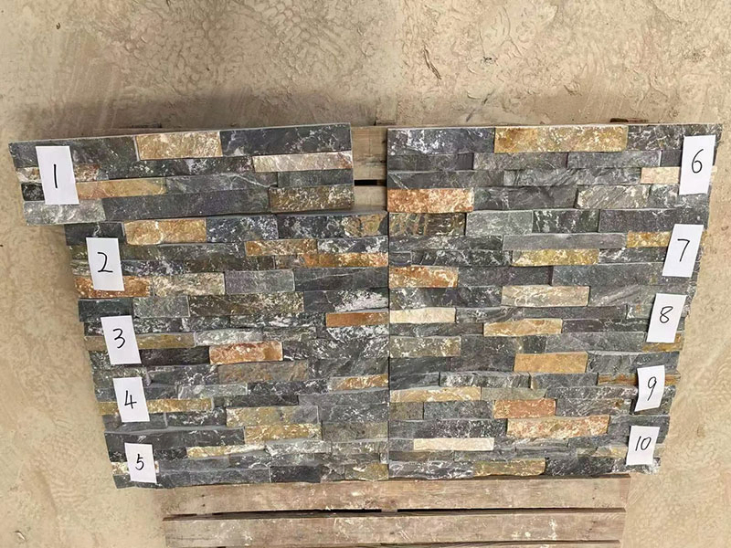Natural Blue Quartzite Dry Stack Culture Stone Veneer