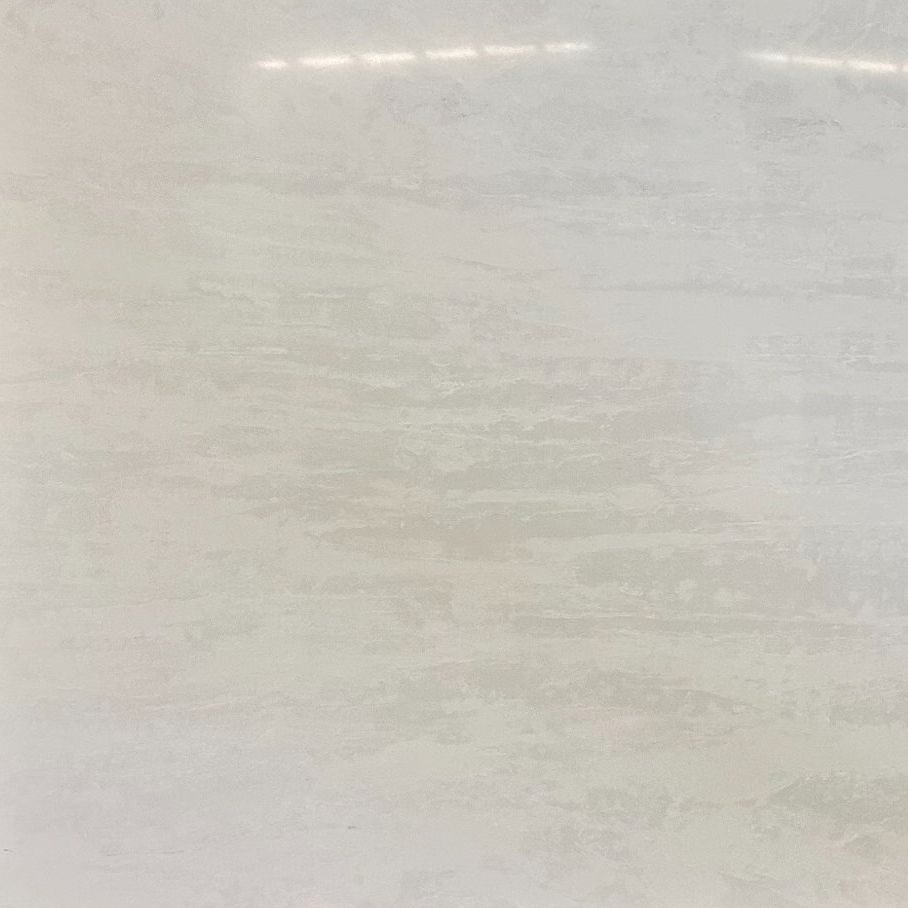 Beige Marble Look Artificial Quartz Slab for Countertops