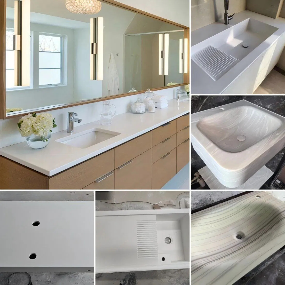 Custom Bathroom Vanity Tops an
