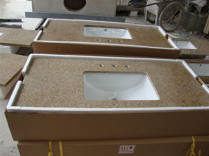 White Marble Double Basin Floating Vanity Top with Matching Shelf