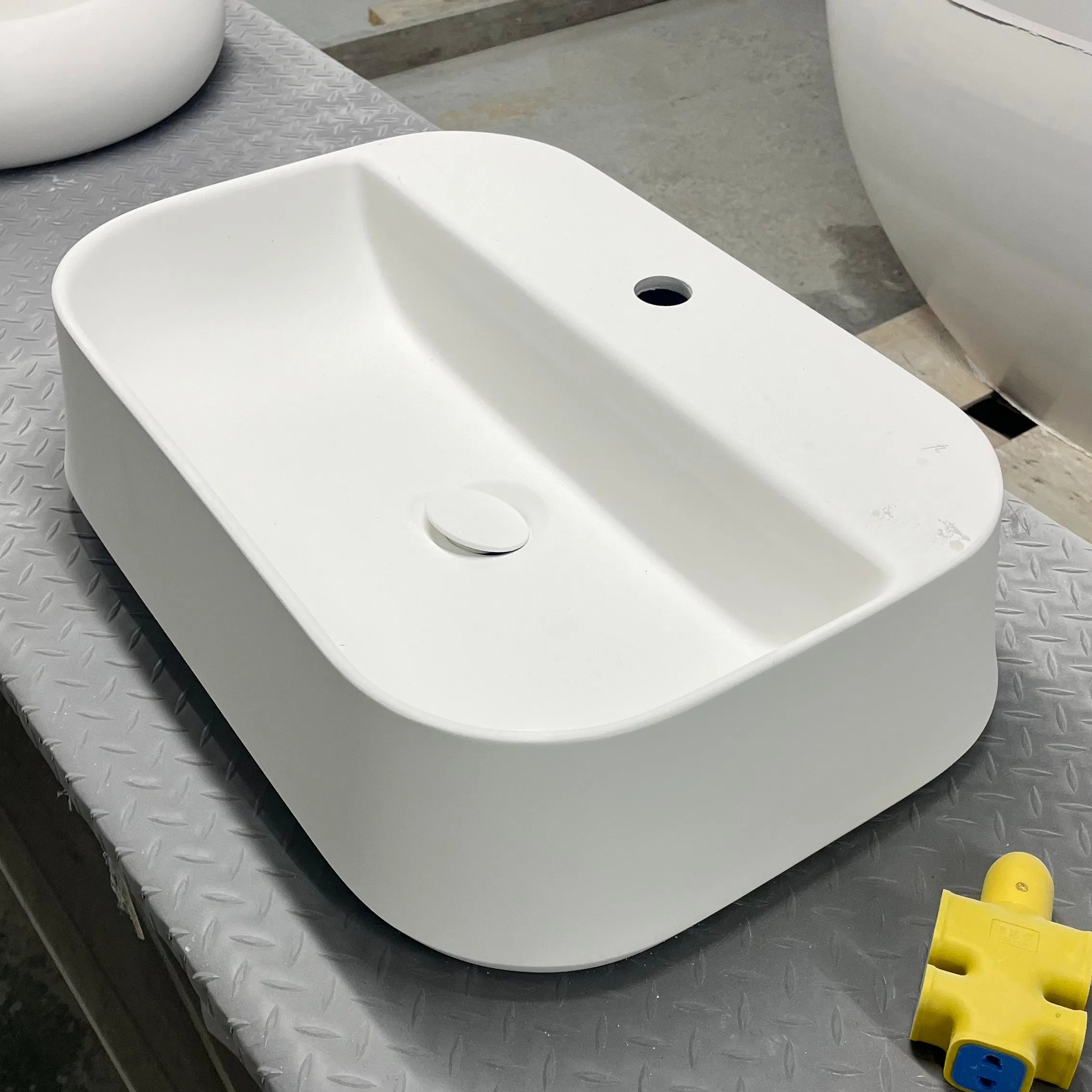 White Artificial Stone Solid S