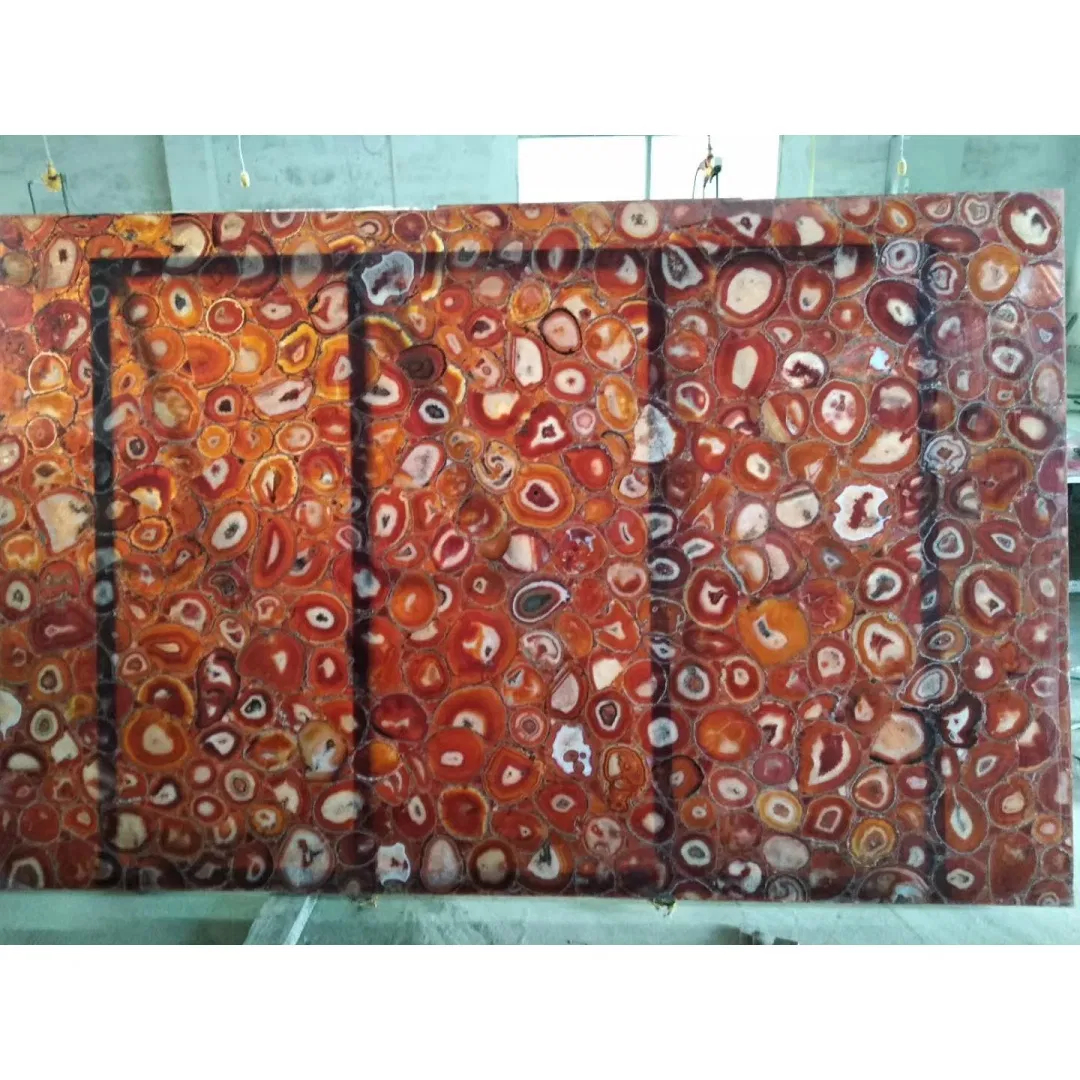 Gemstone Agate and Onyx Decorative Slabs